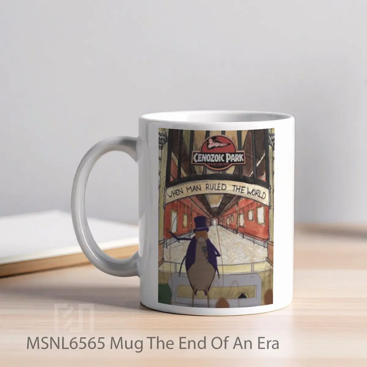 Mug The End Of An Era Gelas Keramik Tema Film MSNL6565 - Tampak Kiri