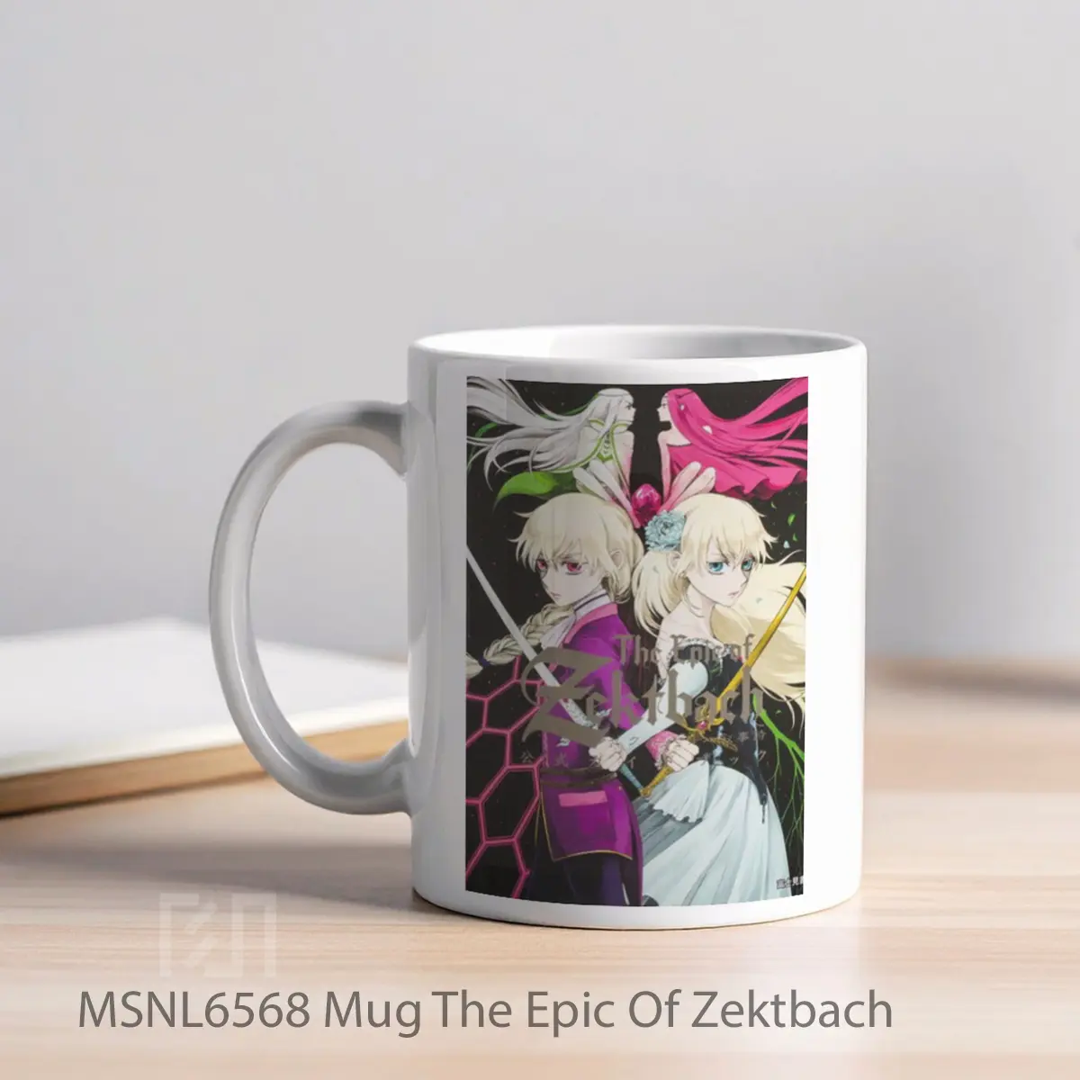 Mug The Epic Of Zektbach Gelas Keramik Tema Film MSNL6568 - Tampak Kiri