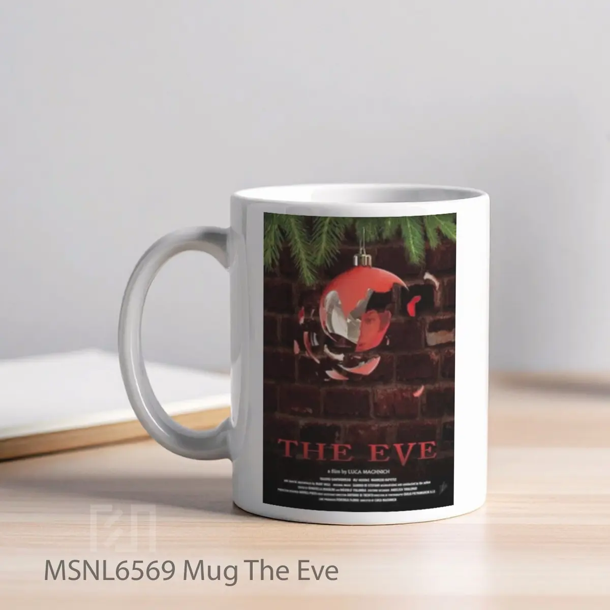 Mug The Eve Gelas Keramik Tema Film MSNL6569 - Tampak Kiri