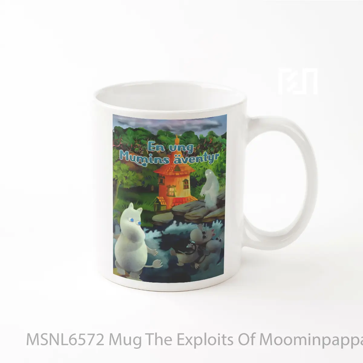 Mug The Exploits Of Moominpappa Adventures Of A Young Moomin Gelas Keramik Tema Film MSNL6572