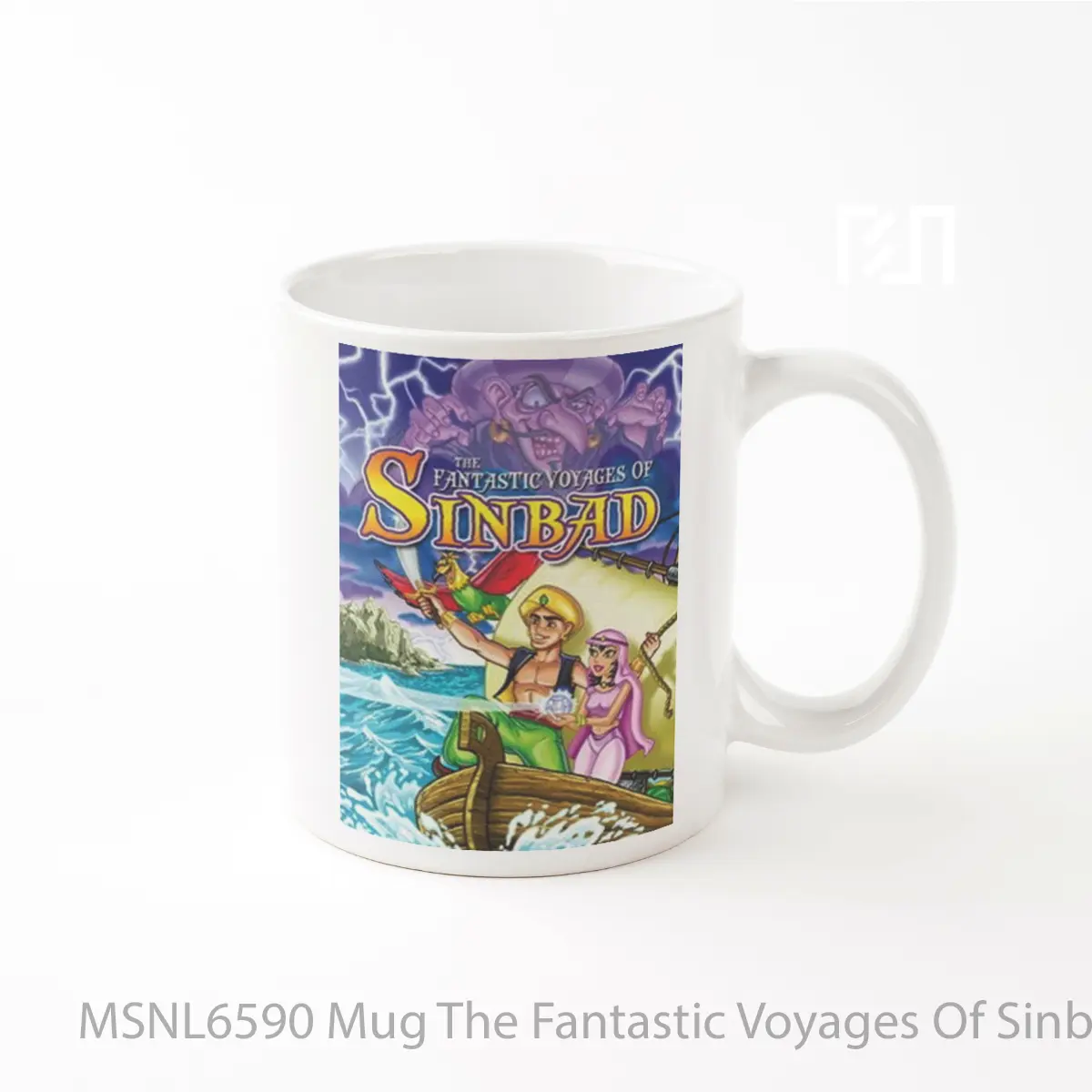 Mug The Fantastic Voyages Of Sinbad Gelas Keramik Tema Film MSNL6590