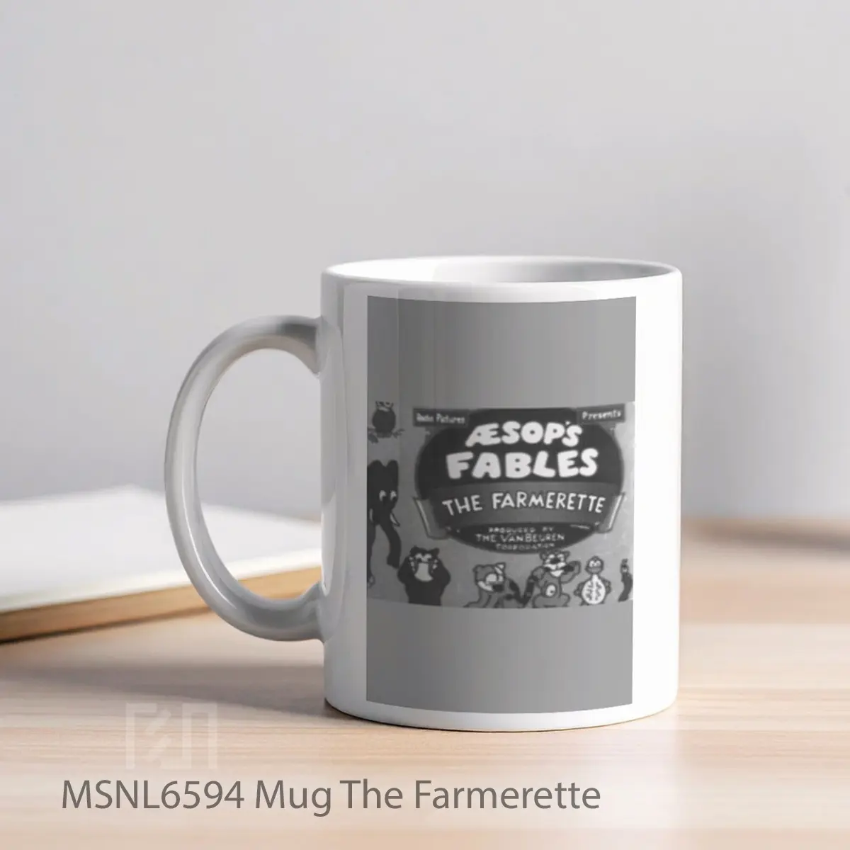Mug The Farmerette Gelas Keramik Tema Film MSNL6594 - Tampak Kiri