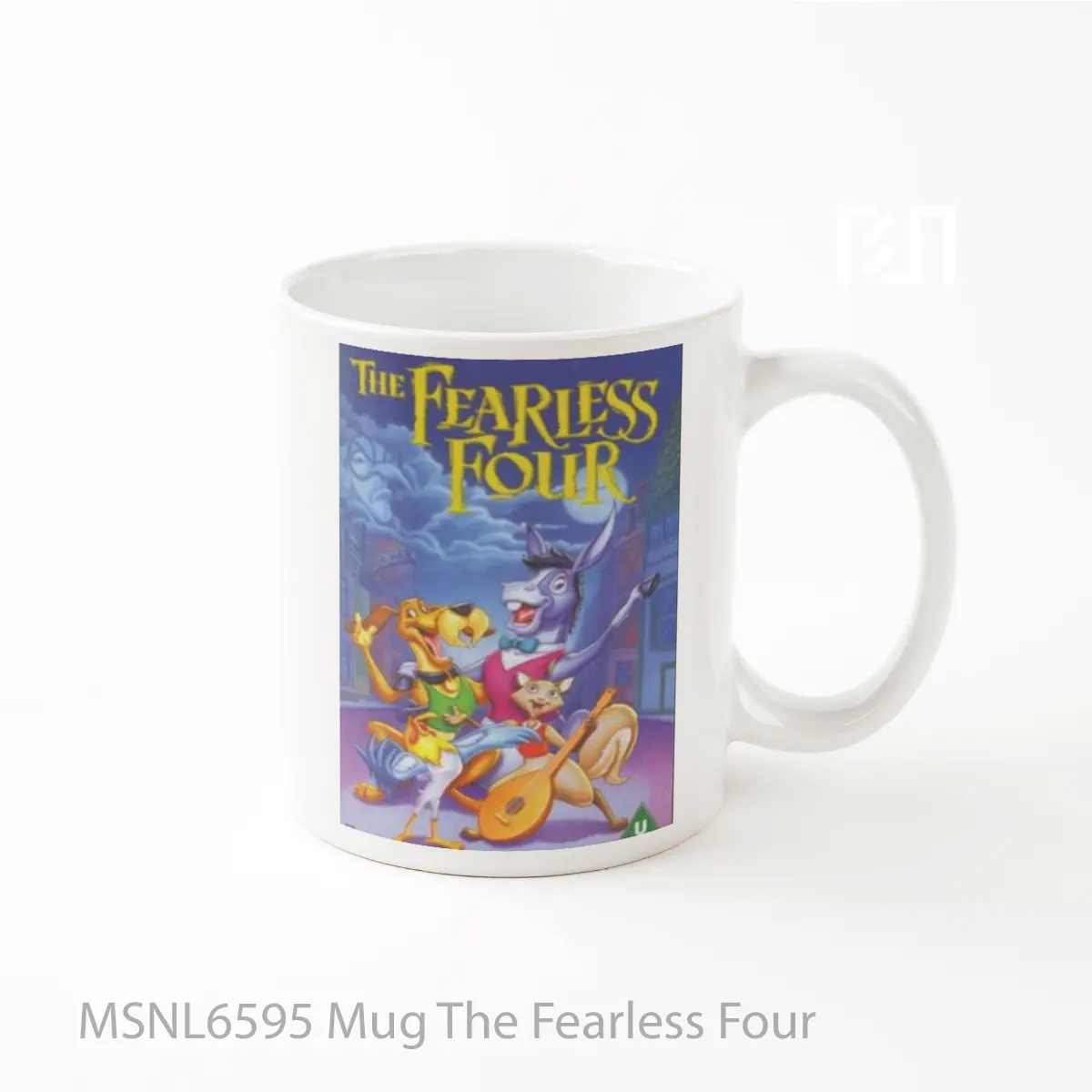 Mug The Fearless Four Gelas Keramik Tema Film MSNL6595