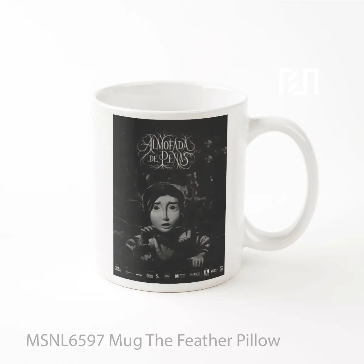 Mug The Feather Pillow Gelas Keramik Tema Film MSNL6597