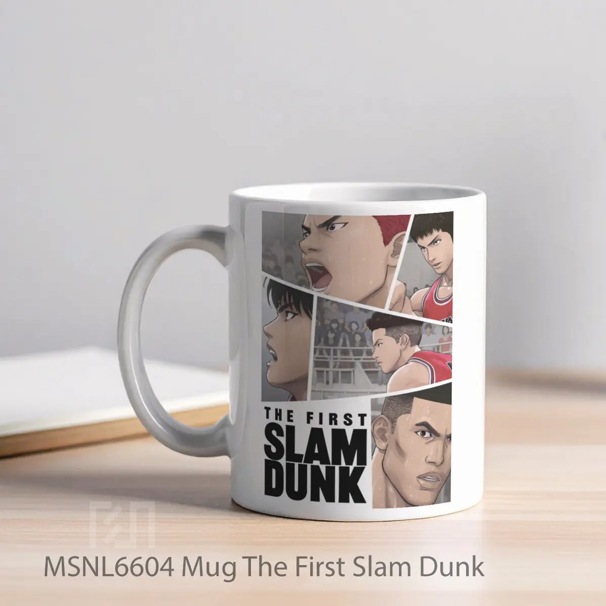Mug The First Slam Dunk Gelas Keramik Tema Film MSNL6604 - Tampak Kiri