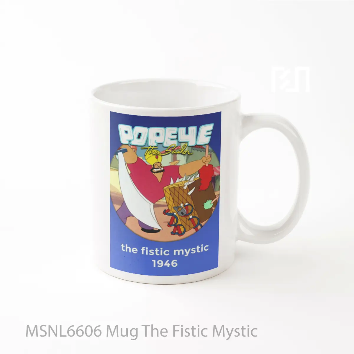 Mug The Fistic Mystic Gelas Keramik Tema Film MSNL6606