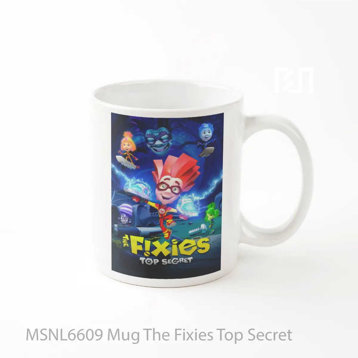 Mug The Fixies Top Secret Gelas Keramik Tema Film MSNL6609
