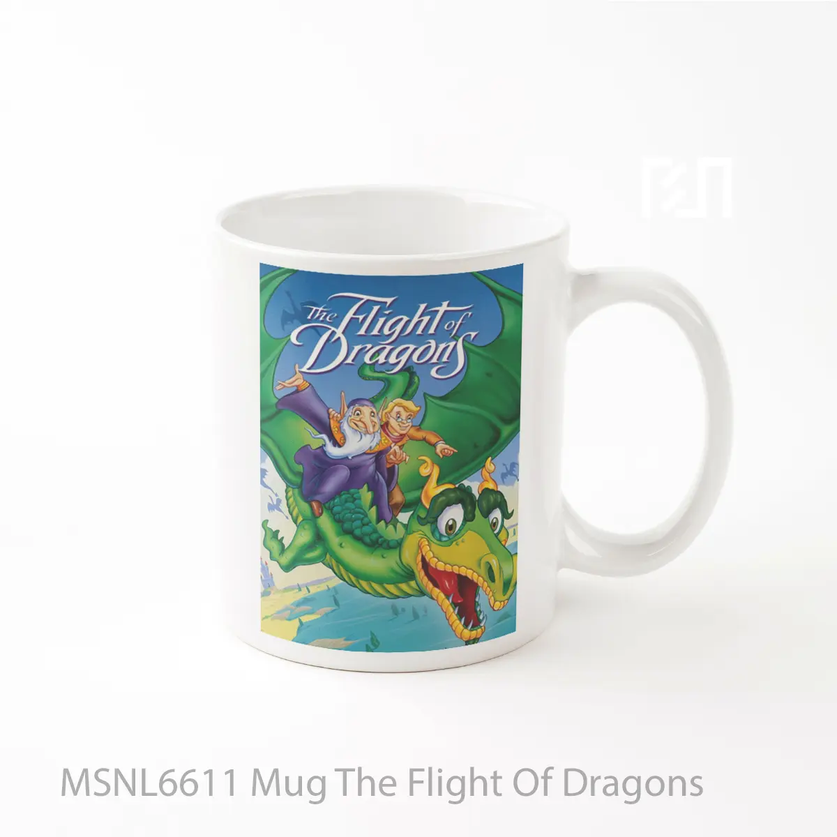 Mug The Flight Of Dragons Gelas Keramik Tema Film MSNL6611