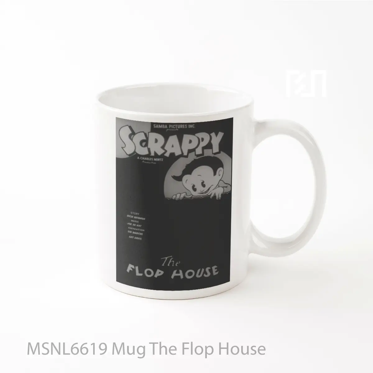 Mug The Flop House Gelas Keramik Tema Film MSNL6619