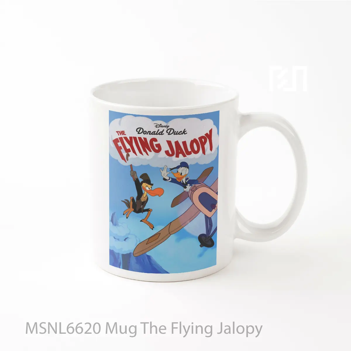 Mug The Flying Jalopy Gelas Keramik Tema Film MSNL6620