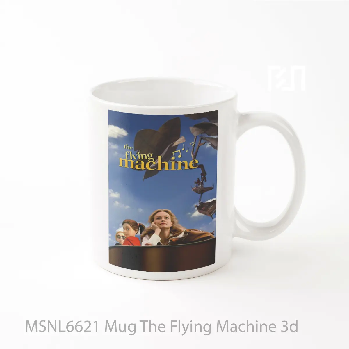 Mug The Flying Machine 3d Gelas Keramik Tema Film MSNL6621