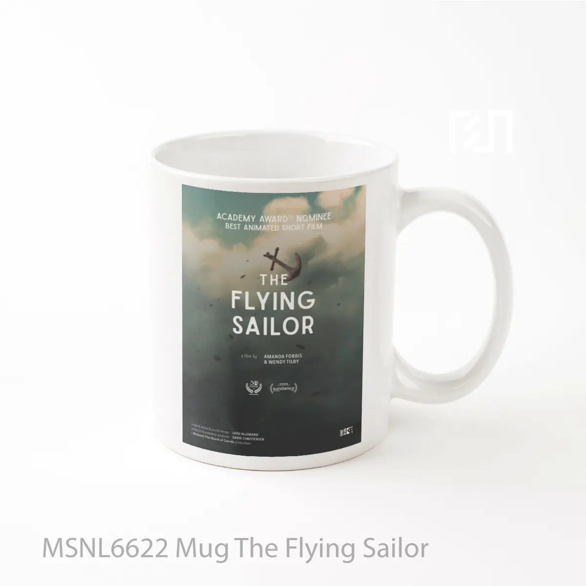 Mug The Flying Sailor Gelas Keramik Tema Film MSNL6622