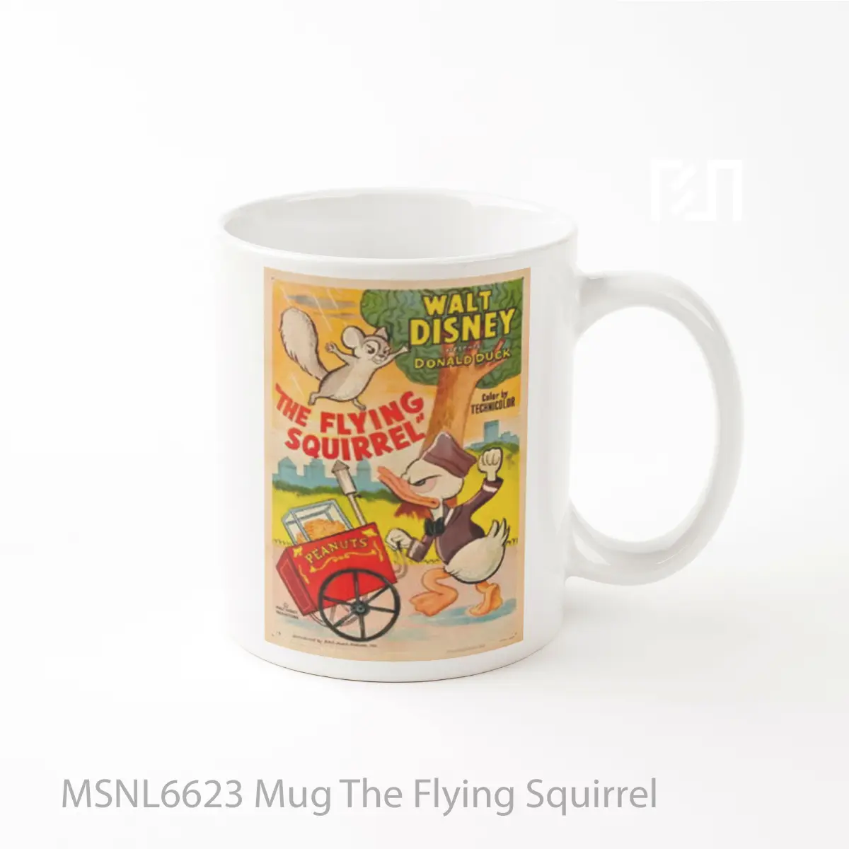 Mug The Flying Squirrel Gelas Keramik Tema Film MSNL6623