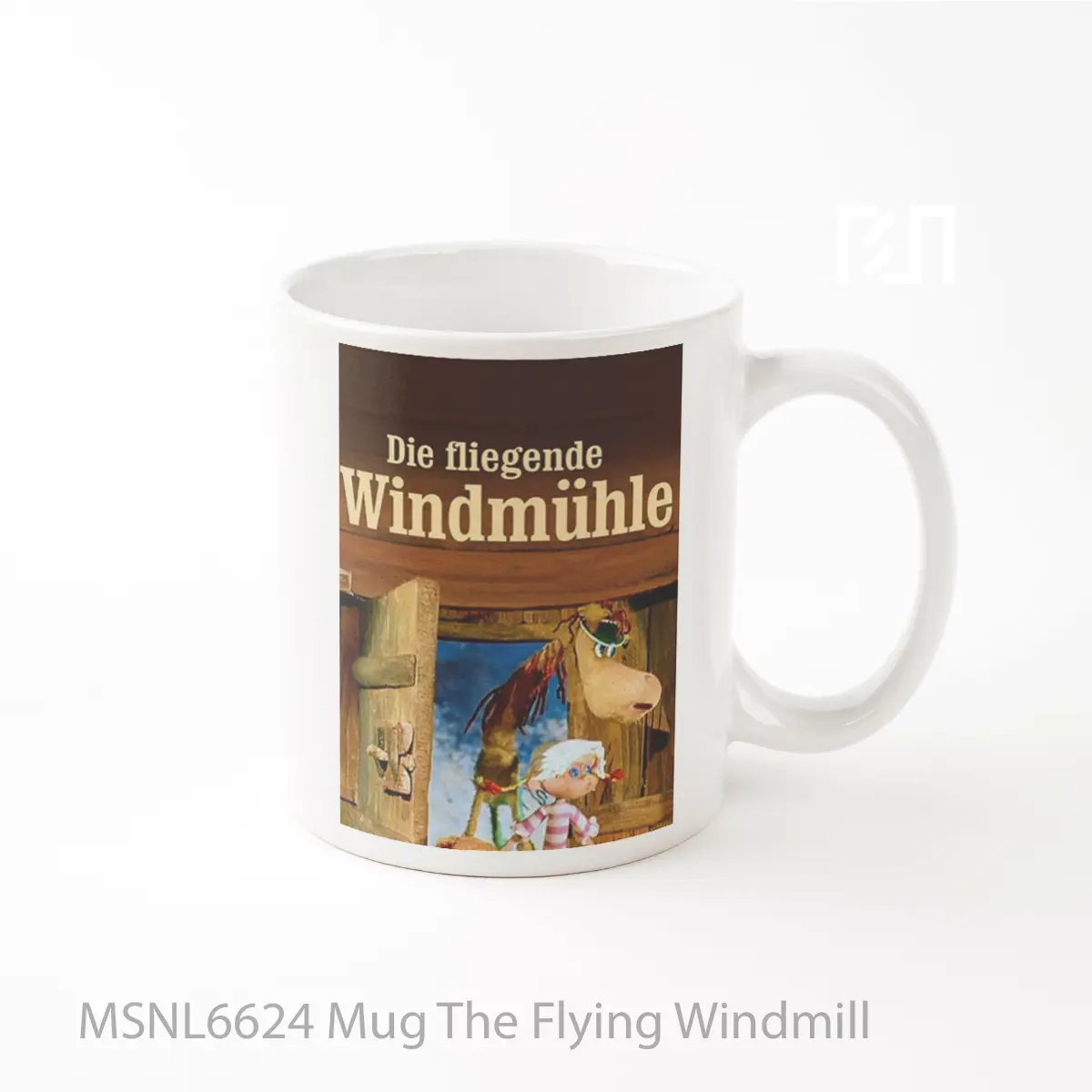 Mug The Flying Windmill Gelas Keramik Tema Film MSNL6624
