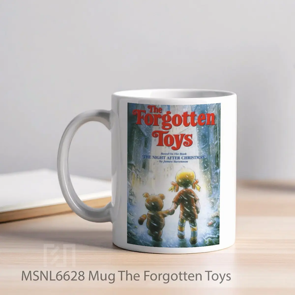 Mug The Forgotten Toys Gelas Keramik Tema Film MSNL6628 - Tampak Kiri