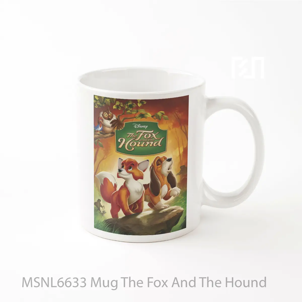 Mug The Fox And The Hound Gelas Keramik Tema Film MSNL6633