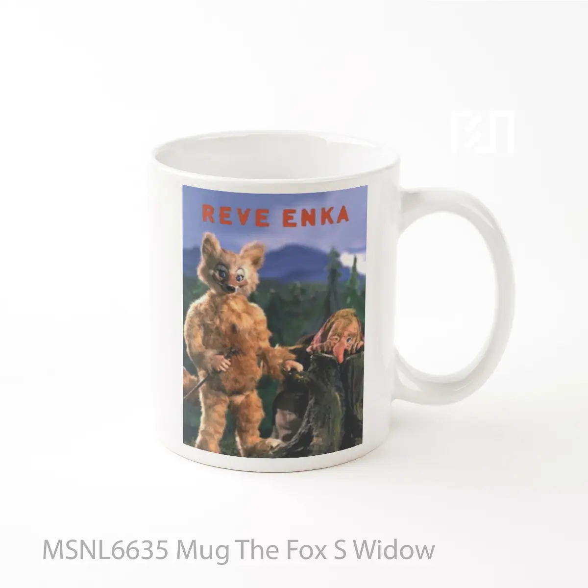 Mug The Fox S Widow Gelas Keramik Tema Film MSNL6635
