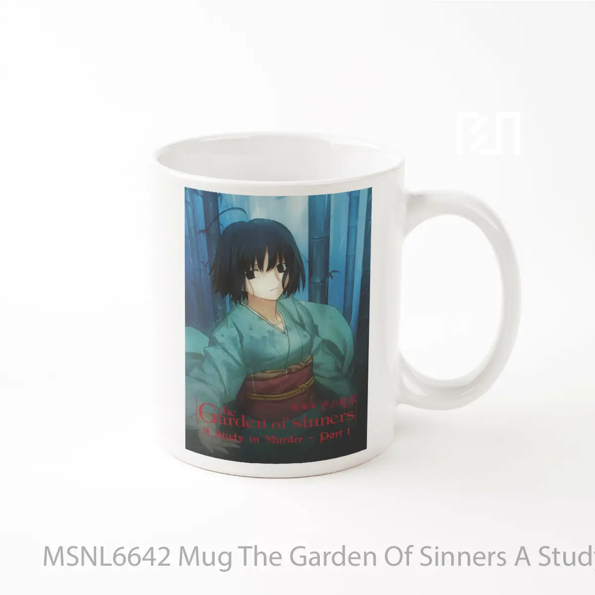 Mug The Garden Of Sinners A Study In Murder Part 1 Gelas Keramik Tema Film MSNL6642