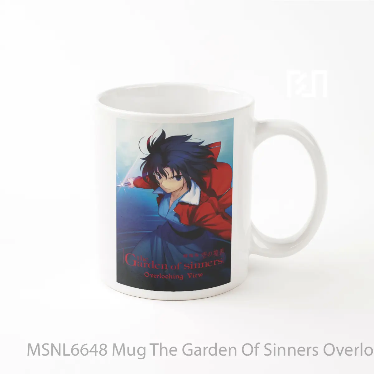 Mug The Garden Of Sinners Overlooking View Gelas Keramik Tema Film MSNL6648