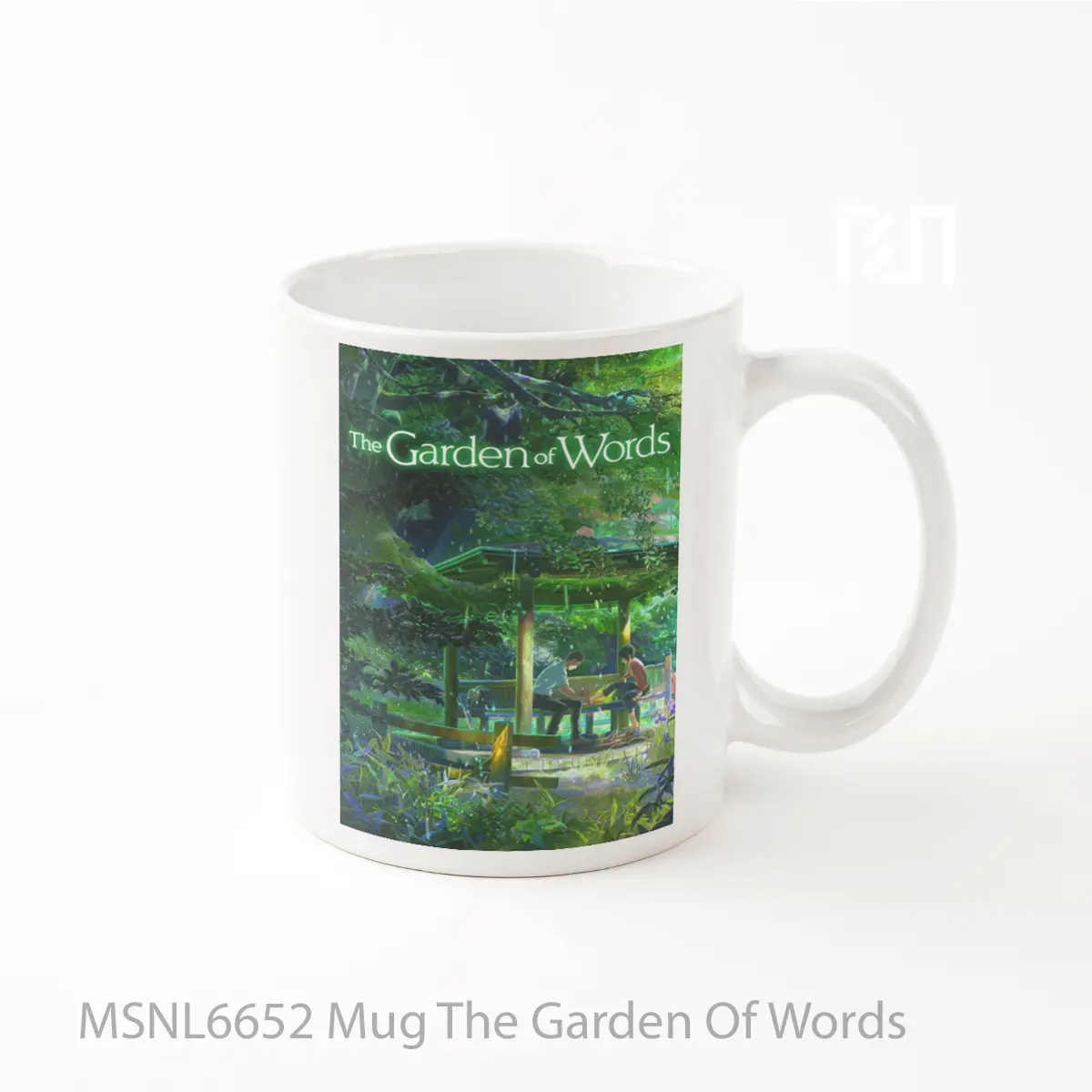 Mug The Garden Of Words Gelas Keramik Tema Film MSNL6652