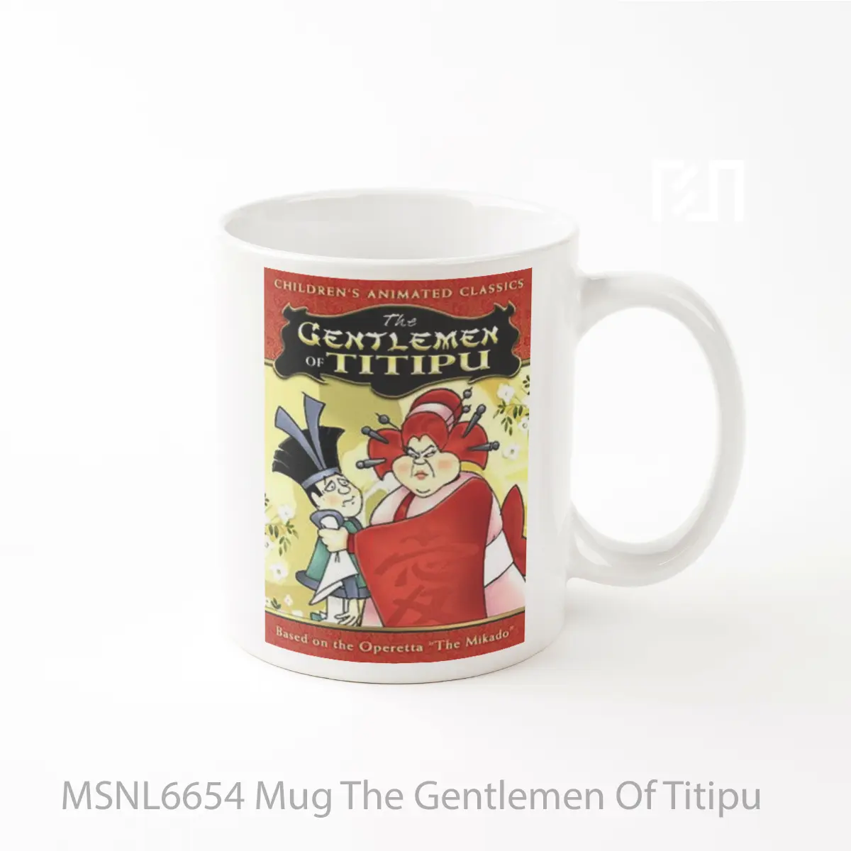 Mug The Gentlemen Of Titipu Gelas Keramik Tema Film MSNL6654