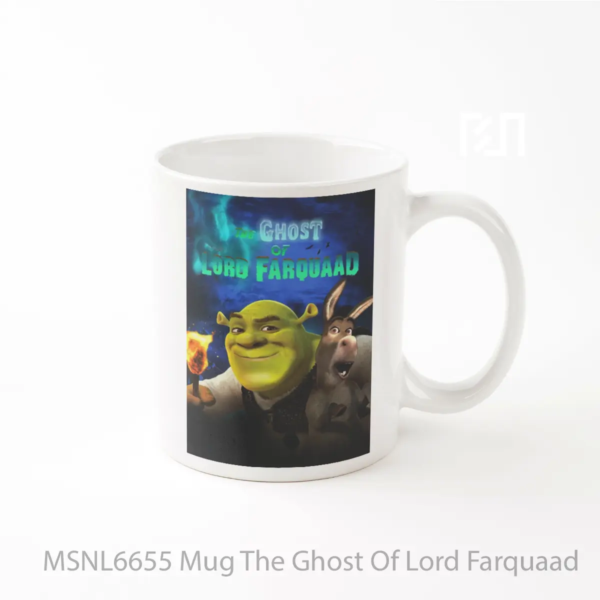 Mug The Ghost Of Lord Farquaad Gelas Keramik Tema Film MSNL6655
