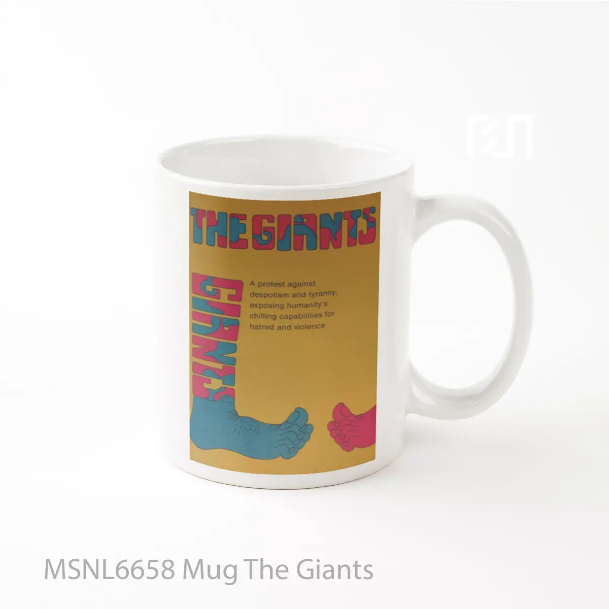 Mug The Giants Gelas Keramik Tema Film MSNL6658