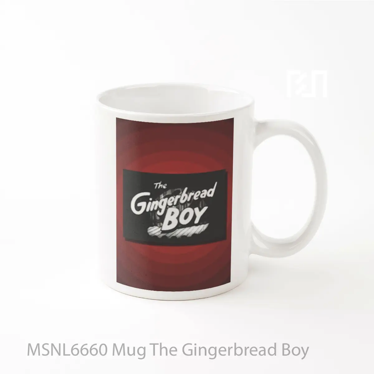 Mug The Gingerbread Boy Gelas Keramik Tema Film MSNL6660