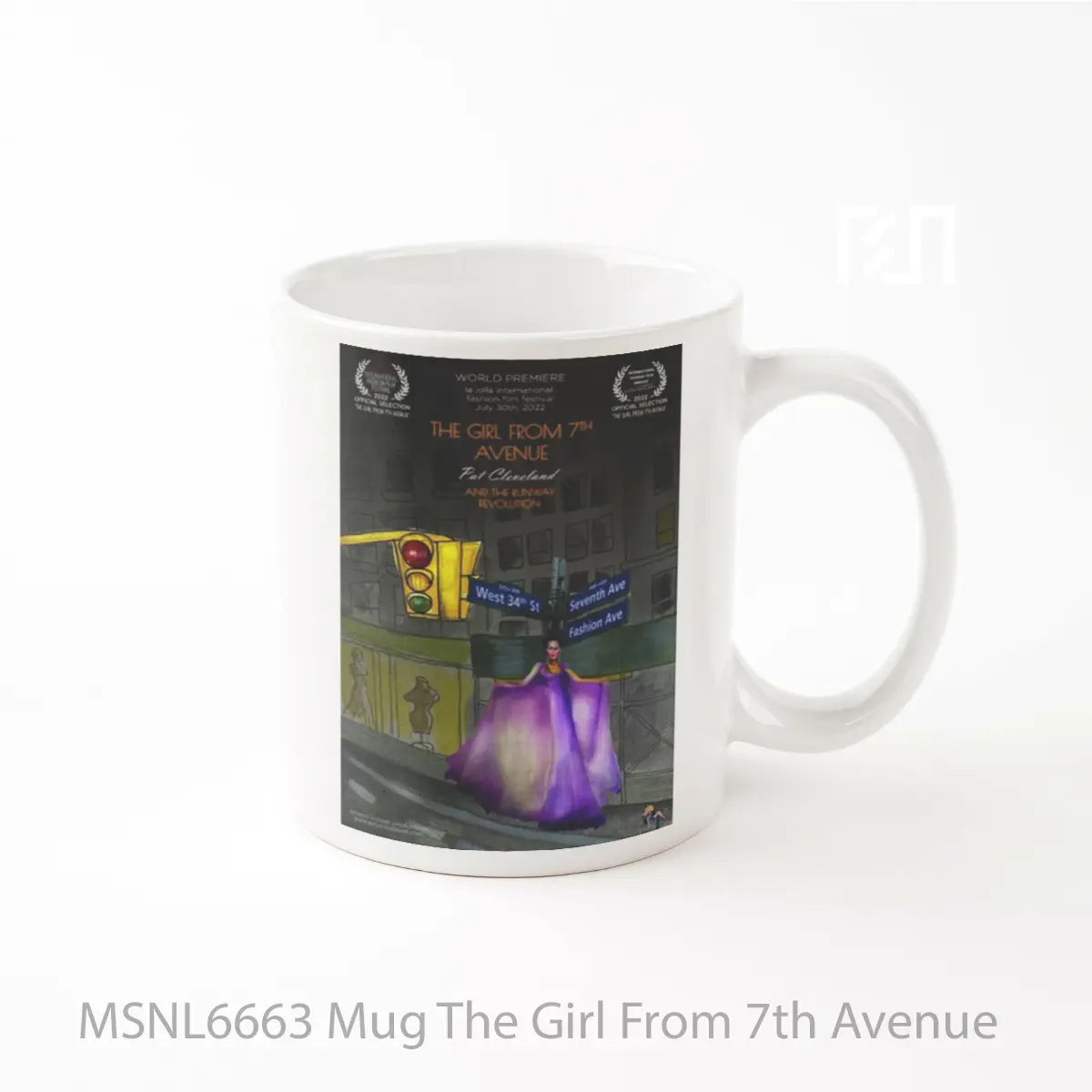 Mug The Girl From 7th Avenue Gelas Keramik Tema Film MSNL6663