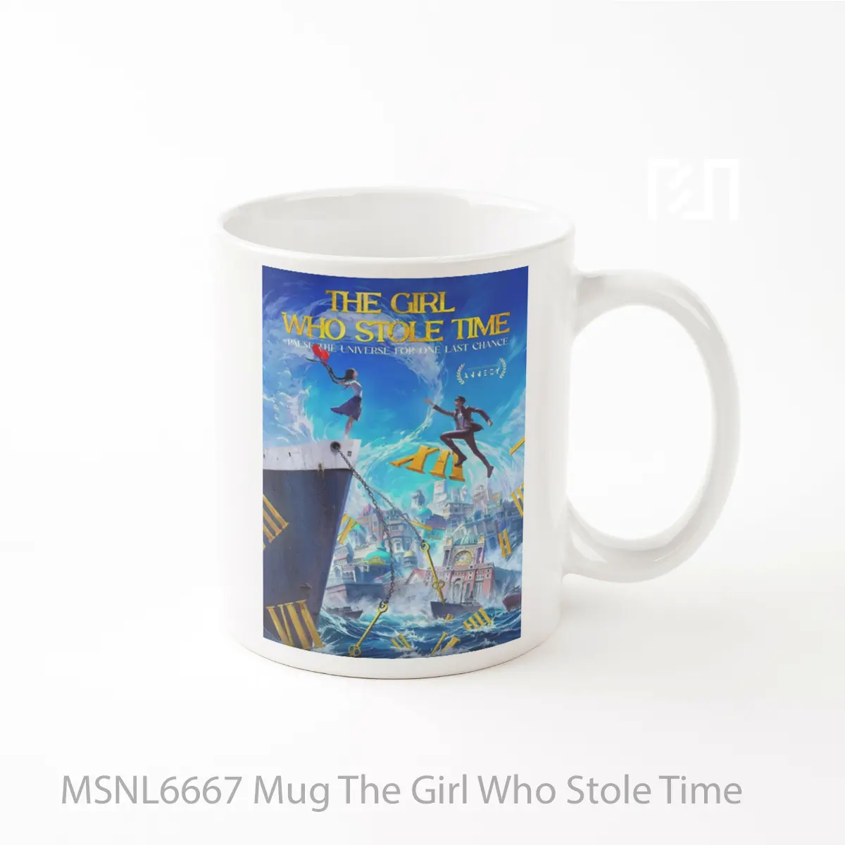 Mug The Girl Who Stole Time Gelas Keramik Tema Film MSNL6667