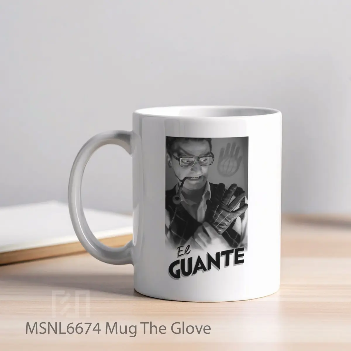Mug The Glove Gelas Keramik Tema Film MSNL6674 - Tampak Kiri