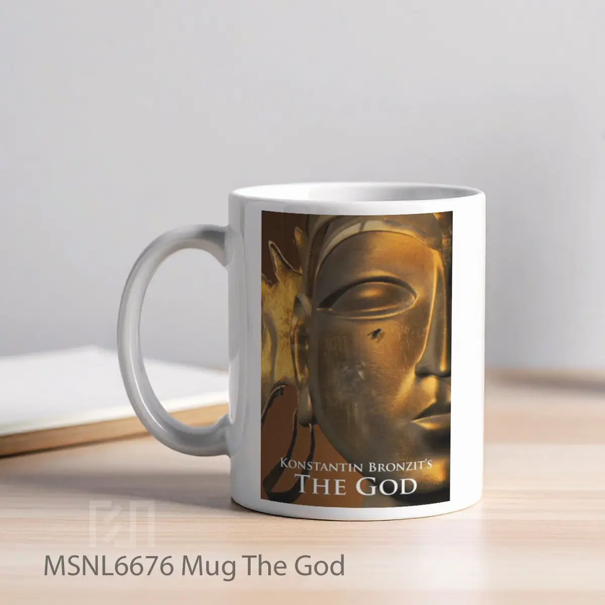 Mug The God Gelas Keramik Tema Film MSNL6676 - Tampak Kiri