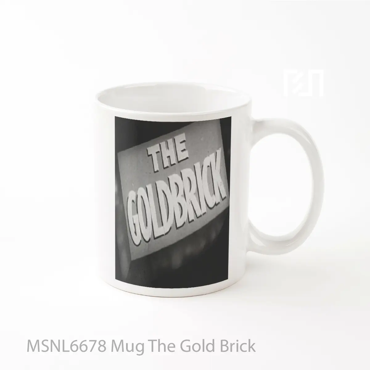 Mug The Gold Brick Gelas Keramik Tema Film MSNL6678