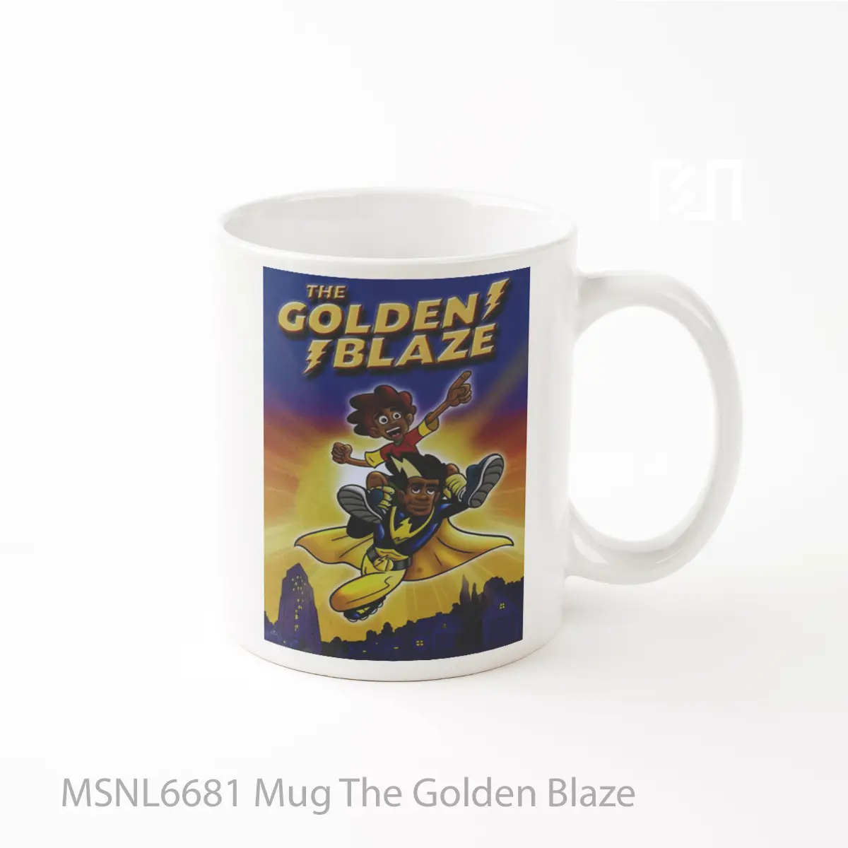 Mug The Golden Blaze Gelas Keramik Tema Film MSNL6681