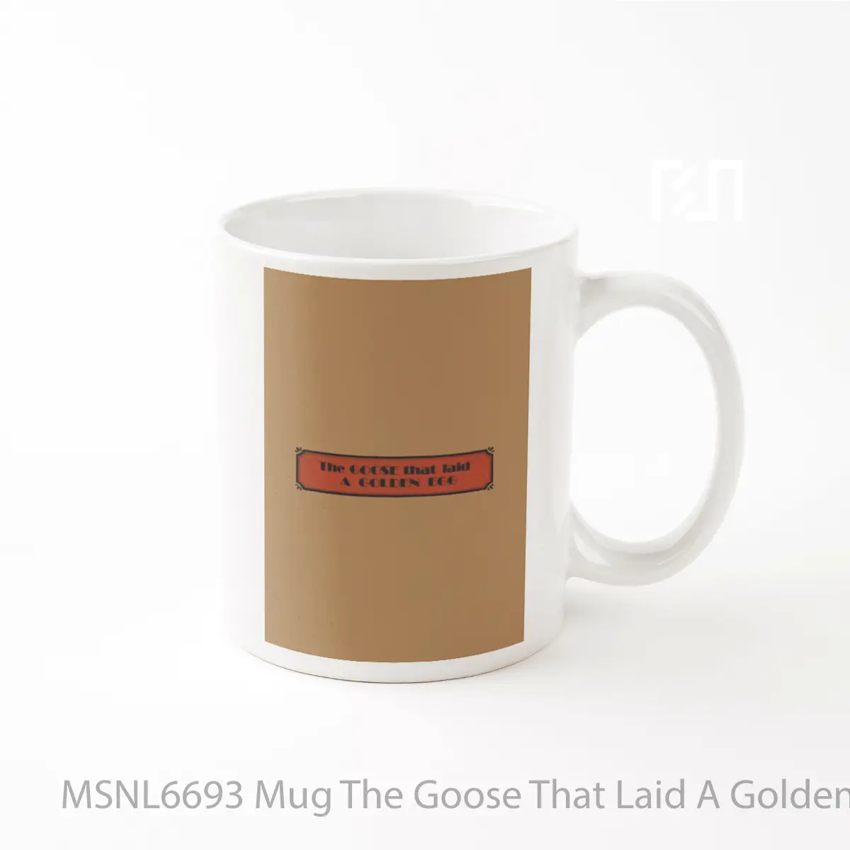 Mug The Goose That Laid A Golden Egg Gelas Keramik Tema Film MSNL6693
