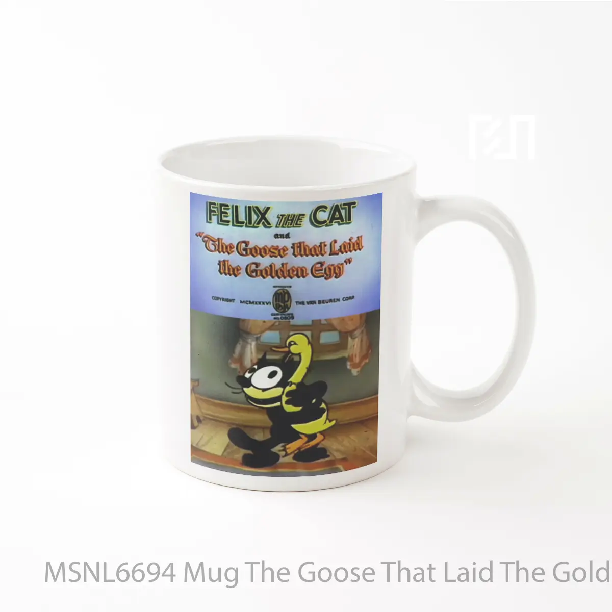 Mug The Goose That Laid The Golden Egg Gelas Keramik Tema Film MSNL6694