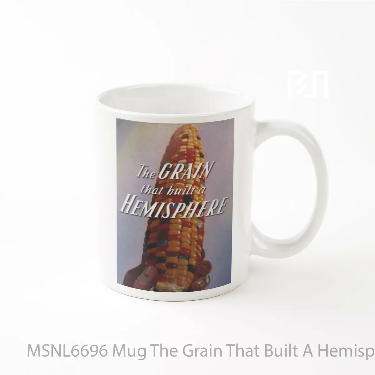 Mug The Grain That Built A Hemisphere Gelas Keramik Tema Film MSNL6696