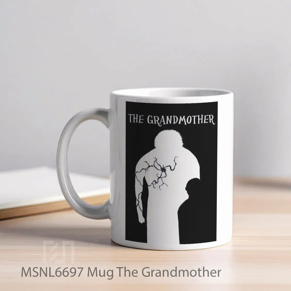 Mug The Grandmother Gelas Keramik Tema Film MSNL6697 - Tampak Kiri