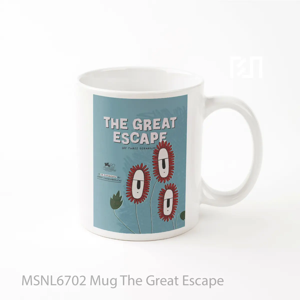 Mug The Great Escape Gelas Keramik Tema Film MSNL6702