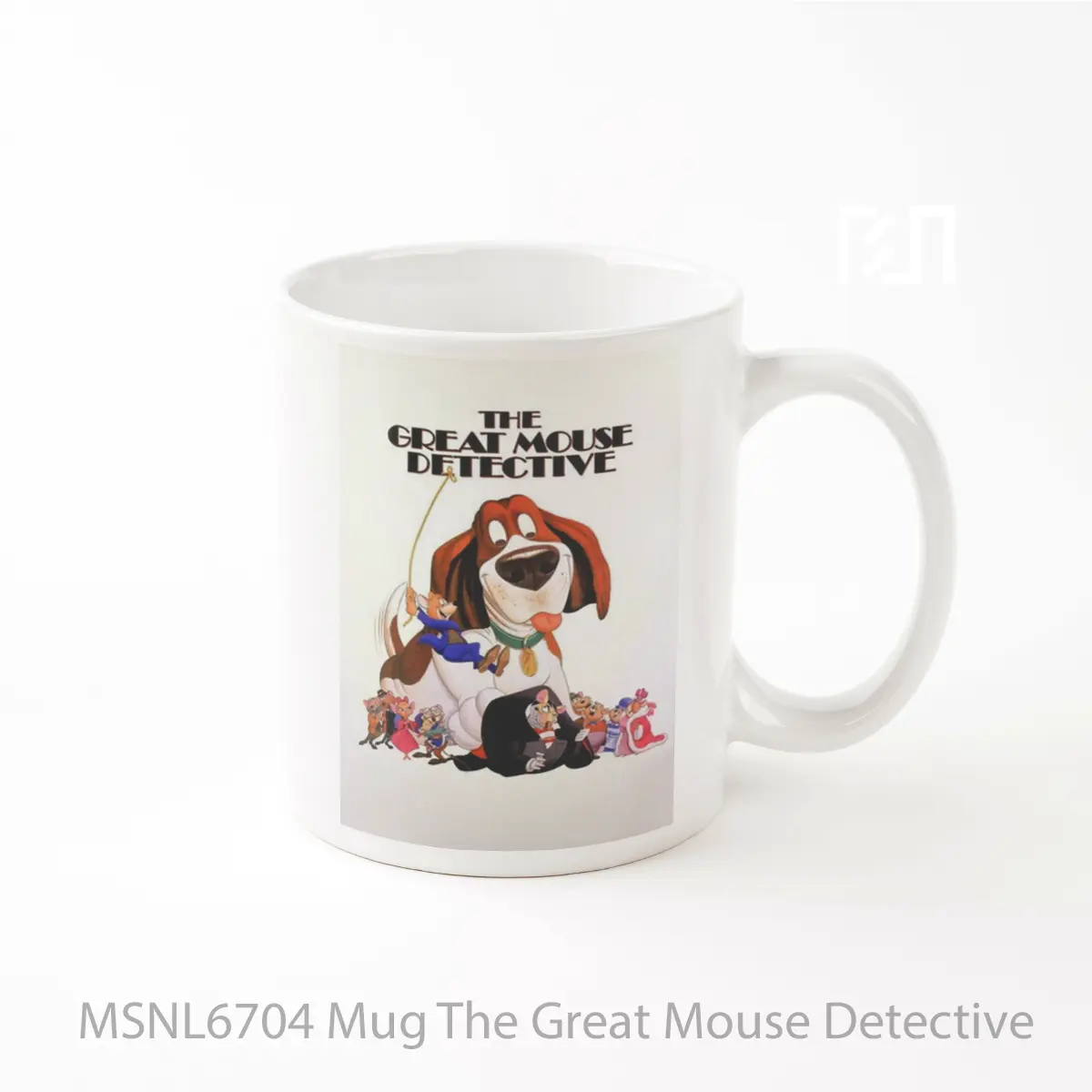 Mug The Great Mouse Detective Gelas Keramik Tema Film MSNL6704
