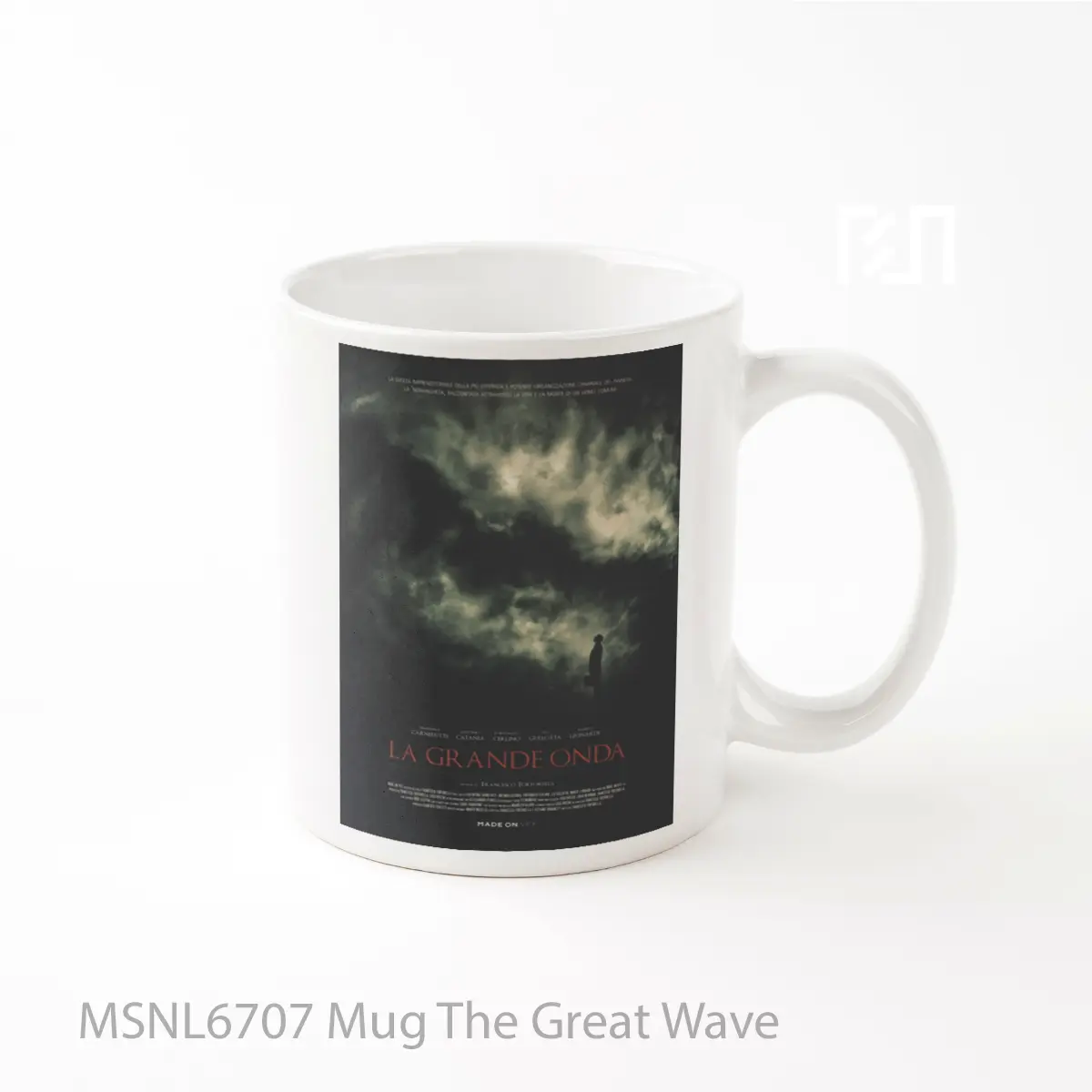 Mug The Great Wave Gelas Keramik Tema Film MSNL6707