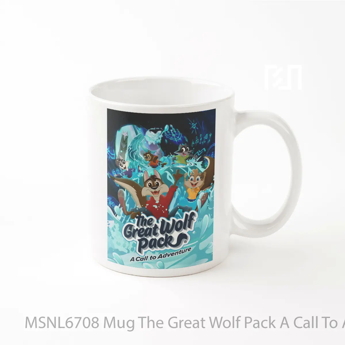 Mug The Great Wolf Pack A Call To Adventure Gelas Keramik Tema Film MSNL6708
