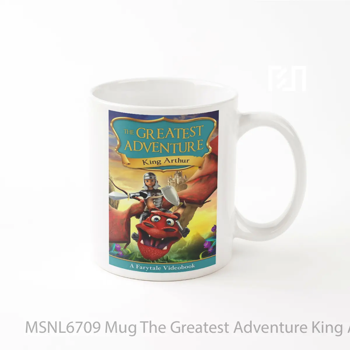 Mug The Greatest Adventure King Arthur Gelas Keramik Tema Film MSNL6709