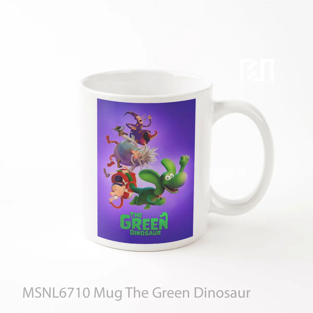 Mug The Green Dinosaur Gelas Keramik Tema Film MSNL6710