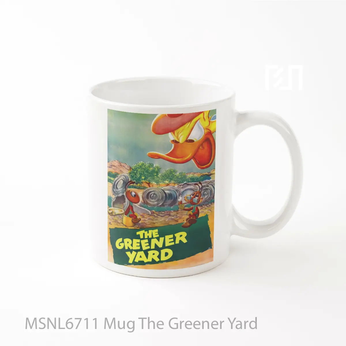 Mug The Greener Yard Gelas Keramik Tema Film MSNL6711