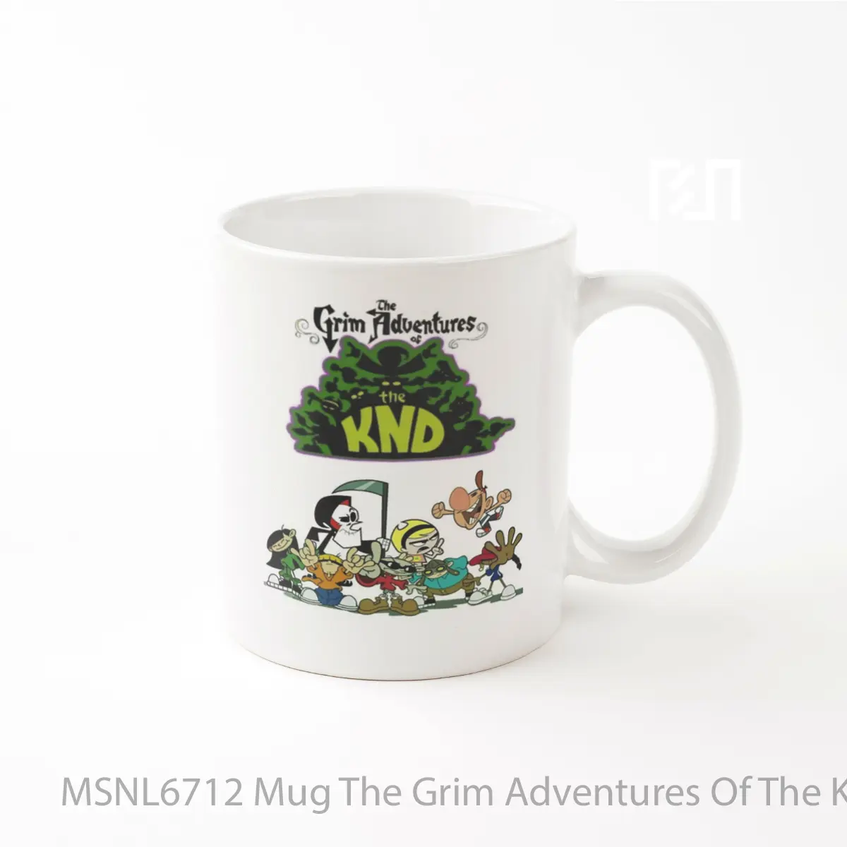 Mug The Grim Adventures Of The Kids Next Door Gelas Keramik Tema Film MSNL6712