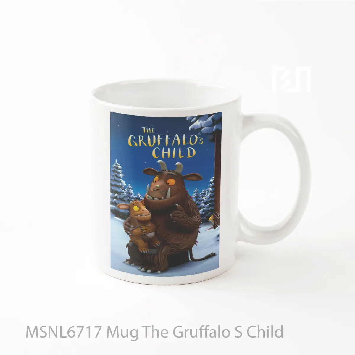 Mug The Gruffalo S Child Gelas Keramik Tema Film MSNL6717