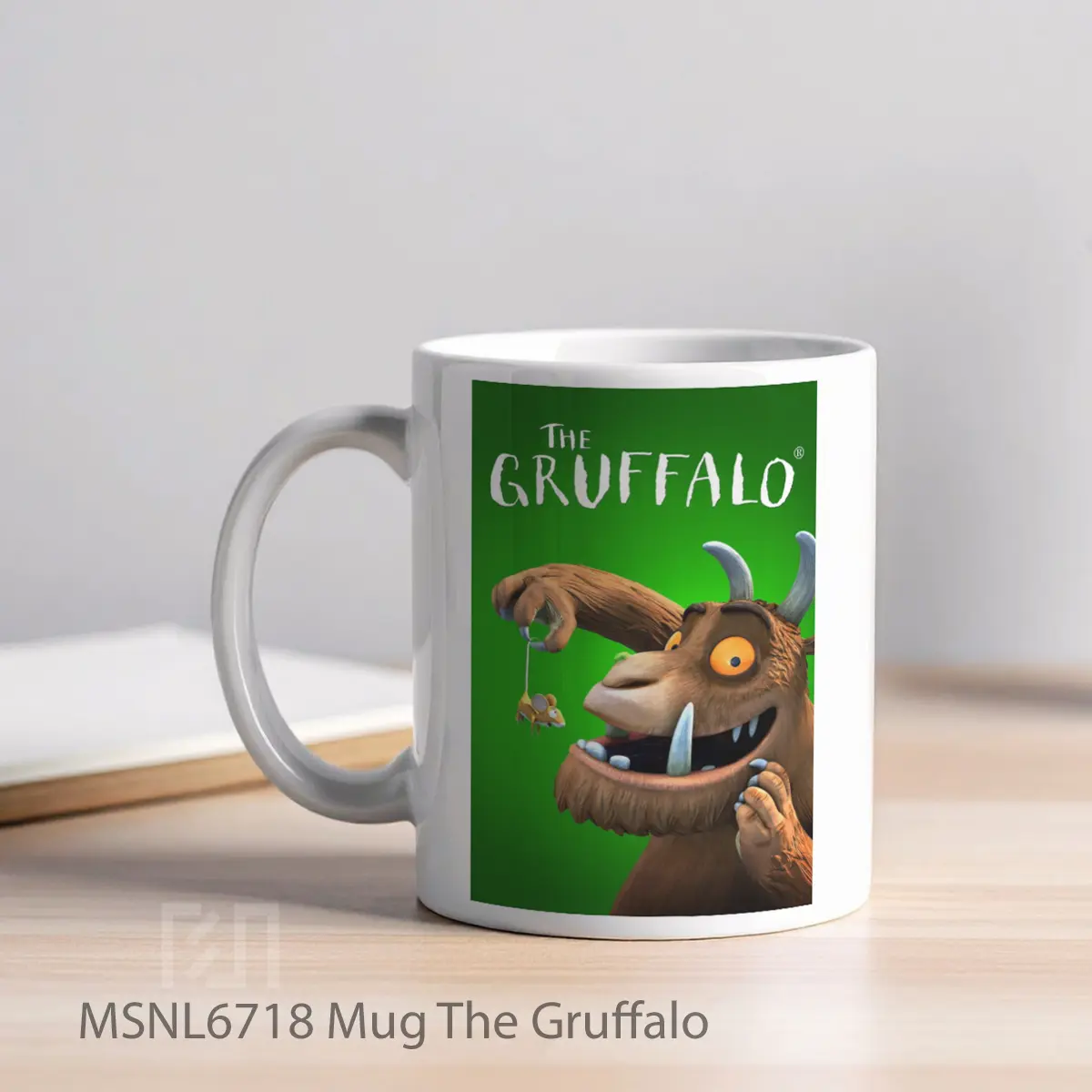 Mug The Gruffalo Gelas Keramik Tema Film MSNL6718 - Tampak Kiri