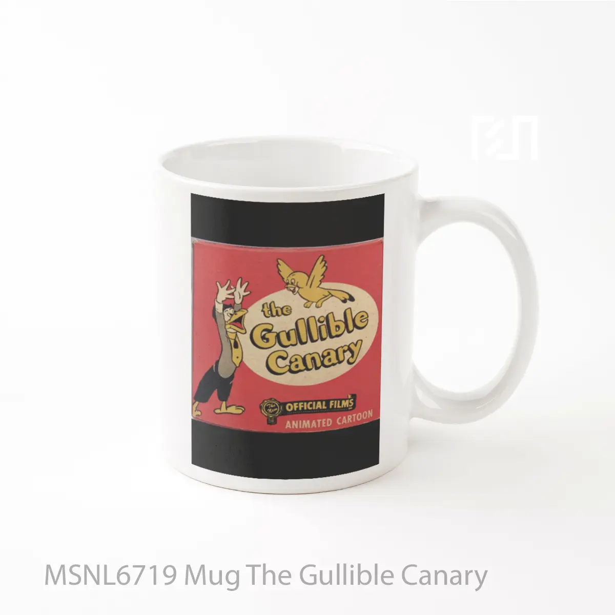 Mug The Gullible Canary Gelas Keramik Tema Film MSNL6719