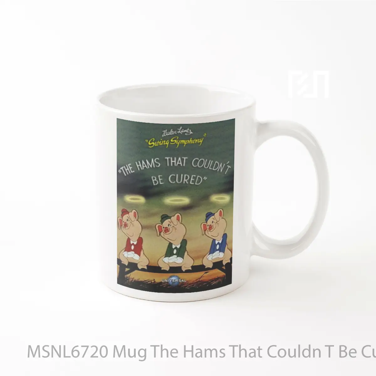Mug The Hams That Couldn T Be Cured Gelas Keramik Tema Film MSNL6720